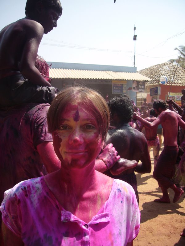 India 2010 - Hampi - Virupapur Gaddi - Holi Festival